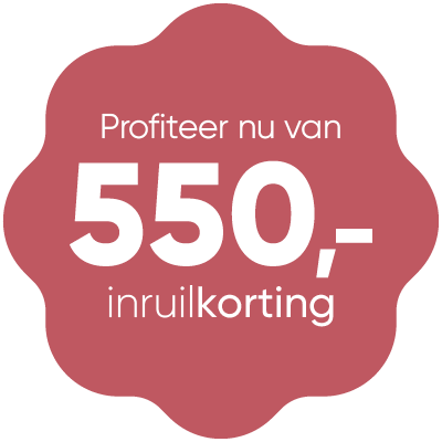 Inruilkorting 550,-